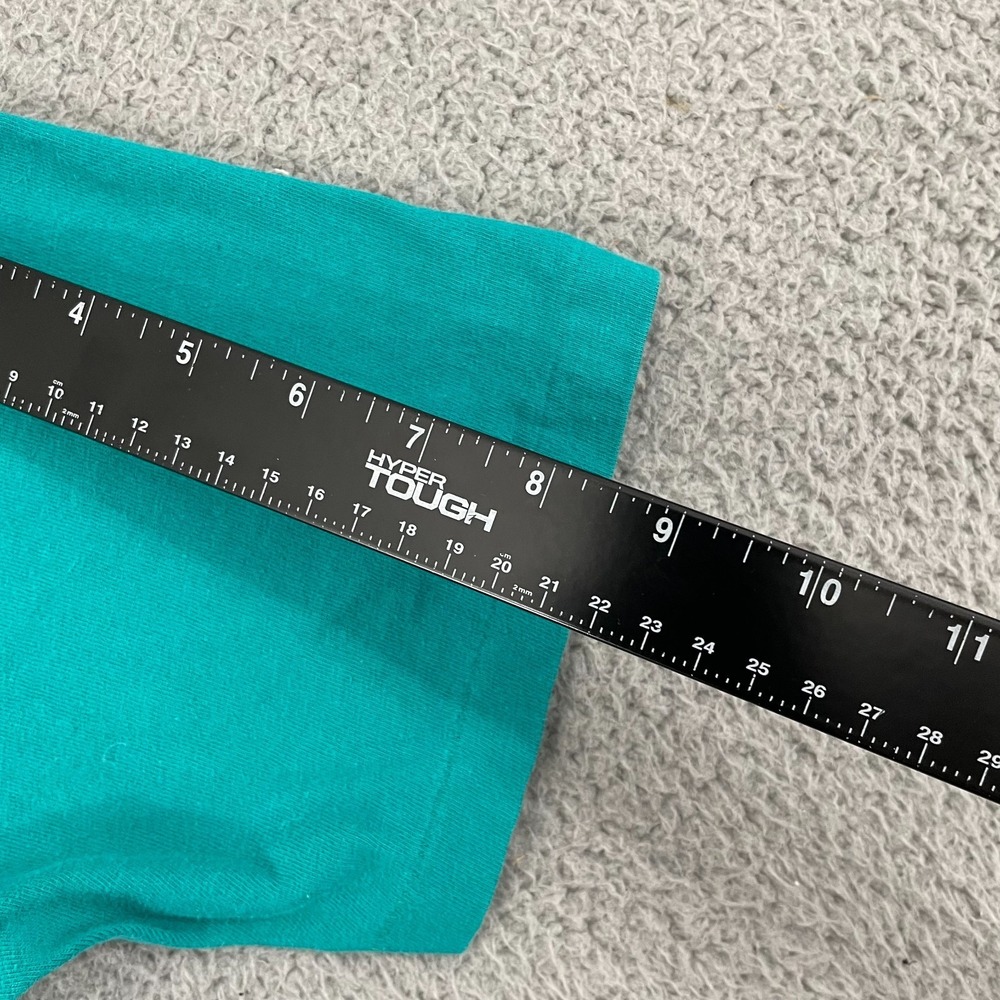Vintage Hawaii Sunset T Shirt Men L Teal Single Stitch Destination Travel Tee - Picture 11 of 12